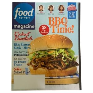 Food Network Magazine June July 2024 BBQ Time Cookout Essentials Potato Salad
